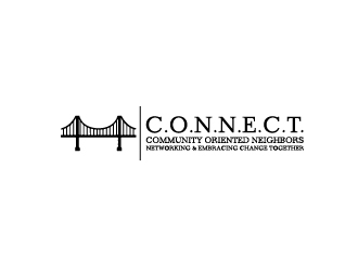 C.O.N.N.E.C.T. (Community Oriented Neighbors Networking & Embracing Change Together) logo design by my!dea
