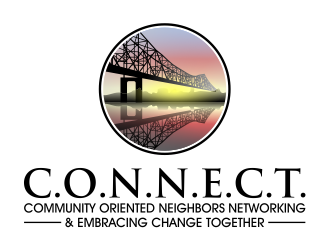 C.O.N.N.E.C.T. (Community Oriented Neighbors Networking & Embracing Change Together) logo design by cintoko
