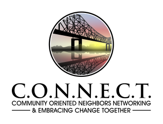 C.O.N.N.E.C.T. (Community Oriented Neighbors Networking & Embracing Change Together) logo design by cintoko