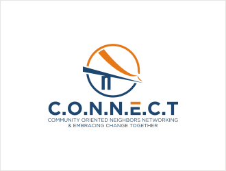 C.O.N.N.E.C.T. (Community Oriented Neighbors Networking &amp; Embracing Change Together) logo design by bunda_shaquilla