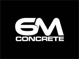 6M Concrete logo design by agil