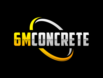 6M Concrete logo design by lexipej