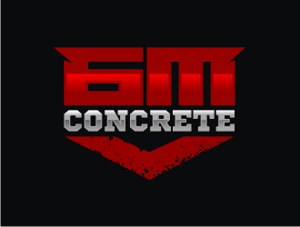 6M Concrete logo design by coco