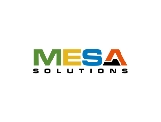 Mesa Solutions LLC logo design by oke2angconcept