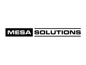 Mesa Solutions LLC logo design by puthreeone