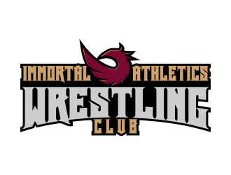 Immortal Athletics Wrestling Club  or IAWC (Is used for short)  logo design by Kruger