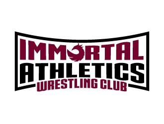 Immortal Athletics Wrestling Club  or IAWC (Is used for short)  logo design by justin_ezra