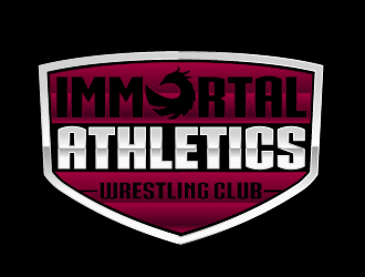 Immortal Athletics Wrestling Club  or IAWC (Is used for short)  logo design by justin_ezra