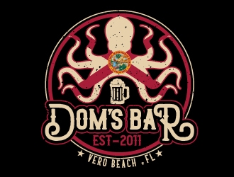 Dom’s Bar logo design by dasigns