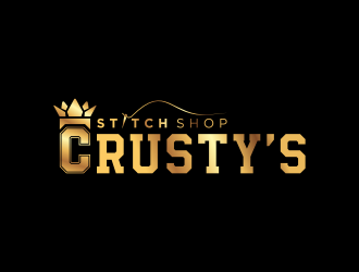 Crusty’s Stitch Shop logo design by ageseulopi