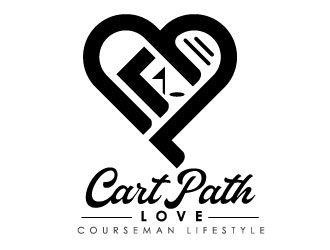 Cart Path Love (Courseman Lifestyle) logo design by REDCROW