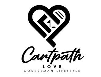 Cart Path Love (Courseman Lifestyle) logo design by REDCROW