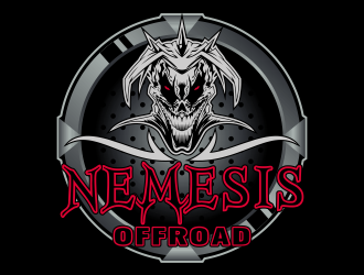 Nemesis Offroad logo design by Kruger