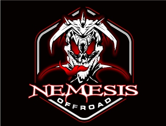 Nemesis Offroad logo design by Suvendu