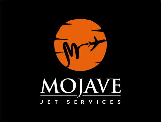 Mojave Jet Services logo design by up2date