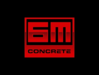 6M Concrete logo design by Popay