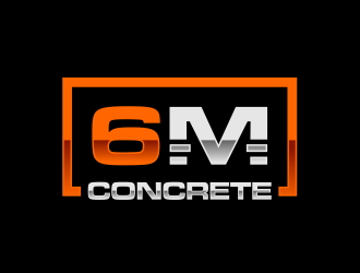 6M Concrete logo design by Gopil