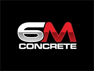6M Concrete logo design by agil