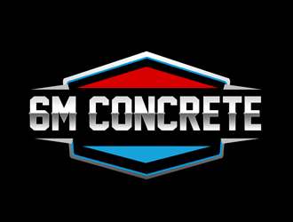 6M Concrete logo design by kunejo