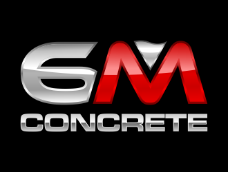 6M Concrete logo design by Gopil