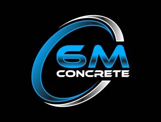 6M Concrete logo design by maserik