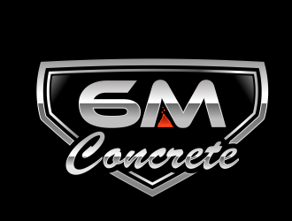 6M Concrete logo design by Gopil
