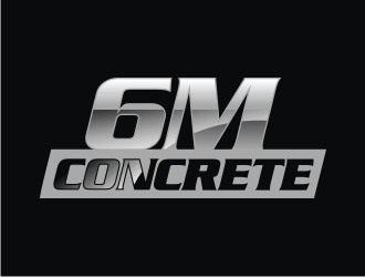 6M Concrete logo design by coco