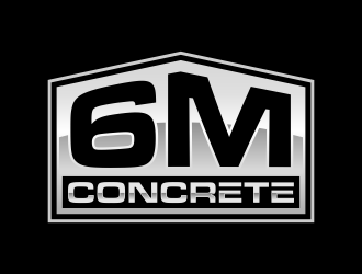6M Concrete logo design by Gopil