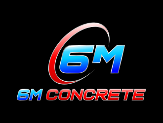 6M Concrete logo design by Dhieko