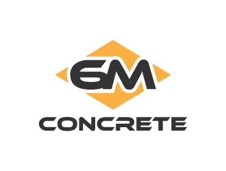 6M Concrete logo design by akilis13