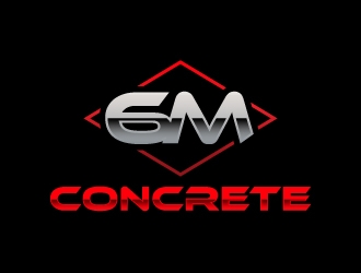 6M Concrete logo design by akilis13