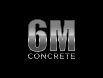 6M Concrete logo design by Kanya