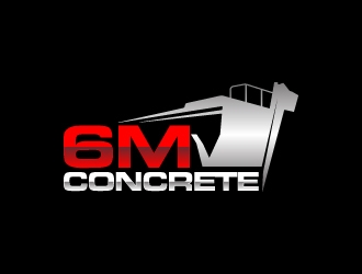 6M Concrete logo design by MUSANG