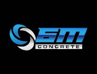 6M Concrete logo design by usef44