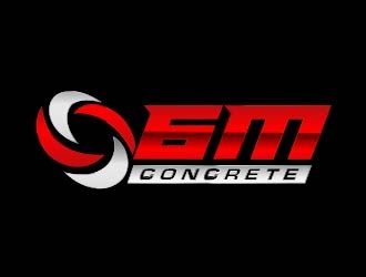 6M Concrete logo design by usef44