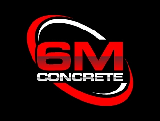 6M Concrete logo design by MUSANG