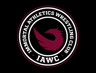 Immortal Athletics Wrestling Club  or IAWC (Is used for short)  logo design by jaize