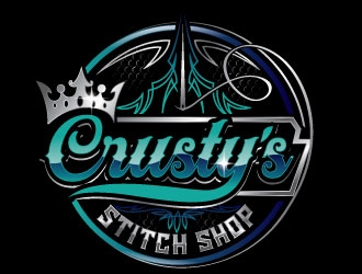 Crusty’s Stitch Shop logo design by jishu
