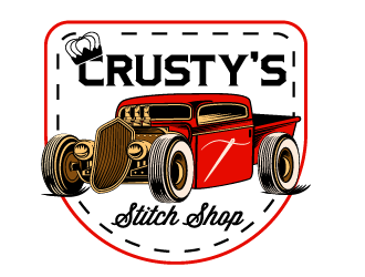 Crusty’s Stitch Shop logo design by Ultimatum