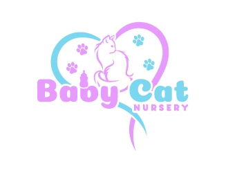 Baby Cat Nursery logo design by uttam