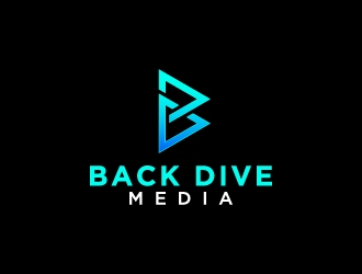 Back Dive Media logo design by wongndeso