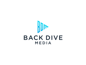 Back Dive Media logo design by bombers