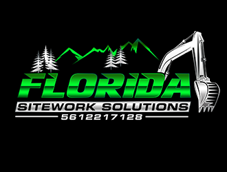 FLORIDA SITEWORK SOLUTIONS logo design by 3Dlogos