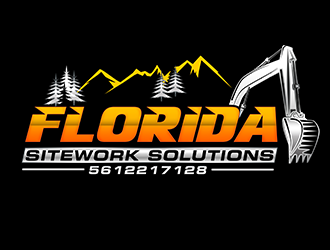 FLORIDA SITEWORK SOLUTIONS logo design by 3Dlogos