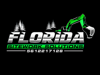 FLORIDA SITEWORK SOLUTIONS logo design by 3Dlogos