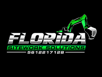 FLORIDA SITEWORK SOLUTIONS logo design by 3Dlogos
