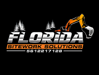 FLORIDA SITEWORK SOLUTIONS logo design by 3Dlogos