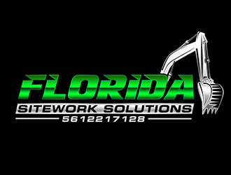 FLORIDA SITEWORK SOLUTIONS logo design by 3Dlogos