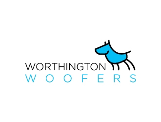 Worthington Woofers logo design by wongndeso