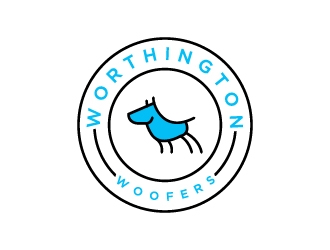 Worthington Woofers logo design by wongndeso